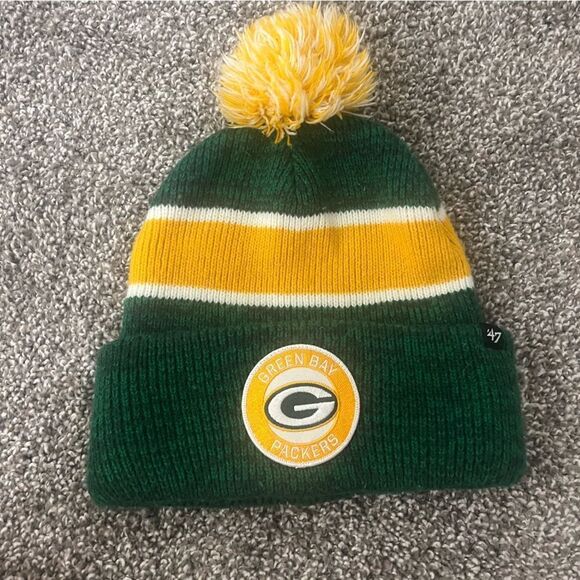 NFL Green Bay Packers 47 Pom knit beanie - Picture 4 of 7